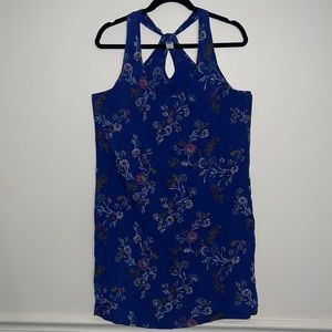 Old Navy blue pattern dress size Large